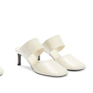 Jil Sander  almond-toe leather mules - Brand New
